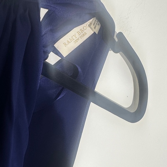 Ramy Brook Royal Blue Halter Blouse - Picture 4 of 4